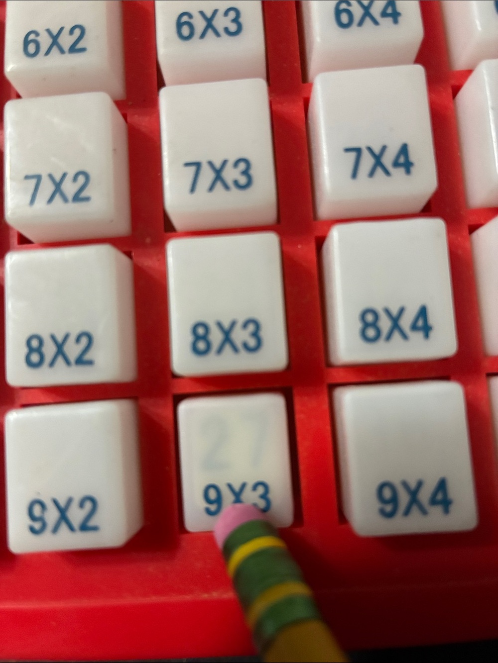Educational Keyboard Multiplication (screen free) - Picture 6 of 9